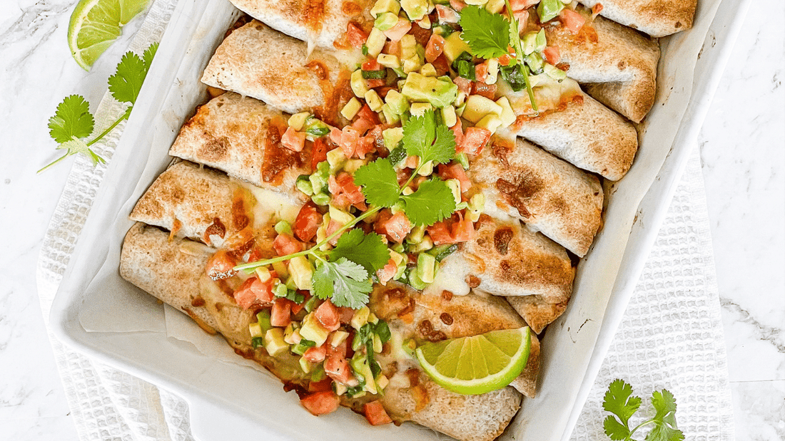 easy healthy beef enchiladas recipe with just flavour mexican seasoning