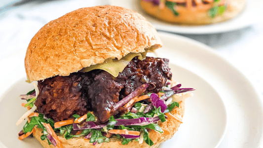slow cooked beef brisket burger recipe with just flavour everything seasoning