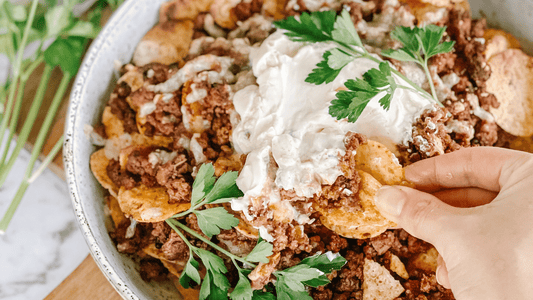 mexican beef nachos recipe with just flavour