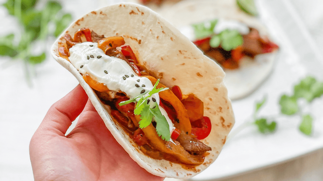 easy healthy mexican beef fajitas recipe with just flavour australia